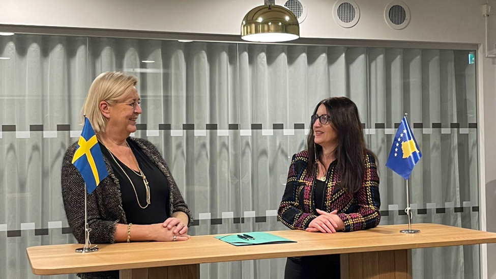 Auditorja e Përgjithshme e Kosovës dhe Auditorja e Përgjithshme e Suedisë nënshkruajnë vazhdimin e marrëveshjes së bashkëpunimit bilateral edhe për një vit
