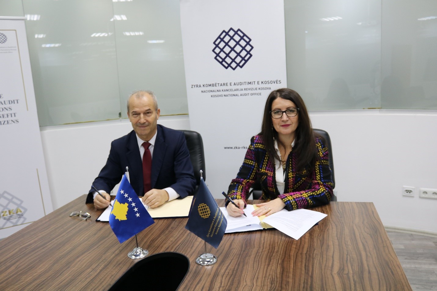 Zyra Kombëtare e Auditimit dhe Njësia Qendrore Harmonizuese me Memorandum të Mirëkuptimit