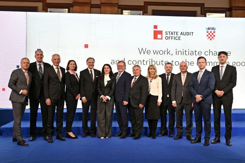 Auditorja e Përgjithshme mori pjesë në shënimin e 30-vjetorit të Zyrës Shtetërore të Auditimit të Kroacisë 
