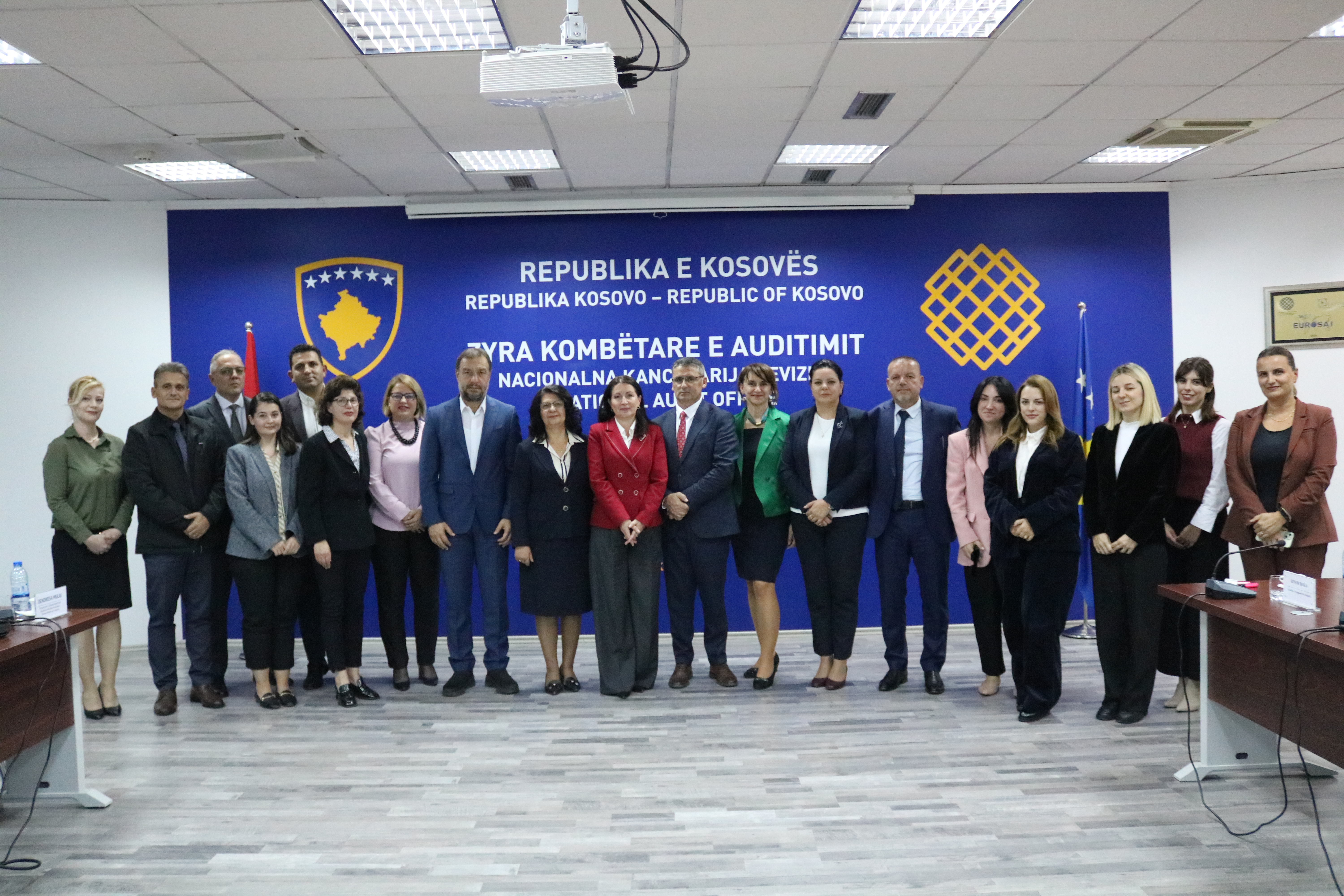 Delegacioni nga Parlamenti i Republikës së Shqipërisë vizitoi Zyrën Kombëtare të Auditimit të Kosovës  