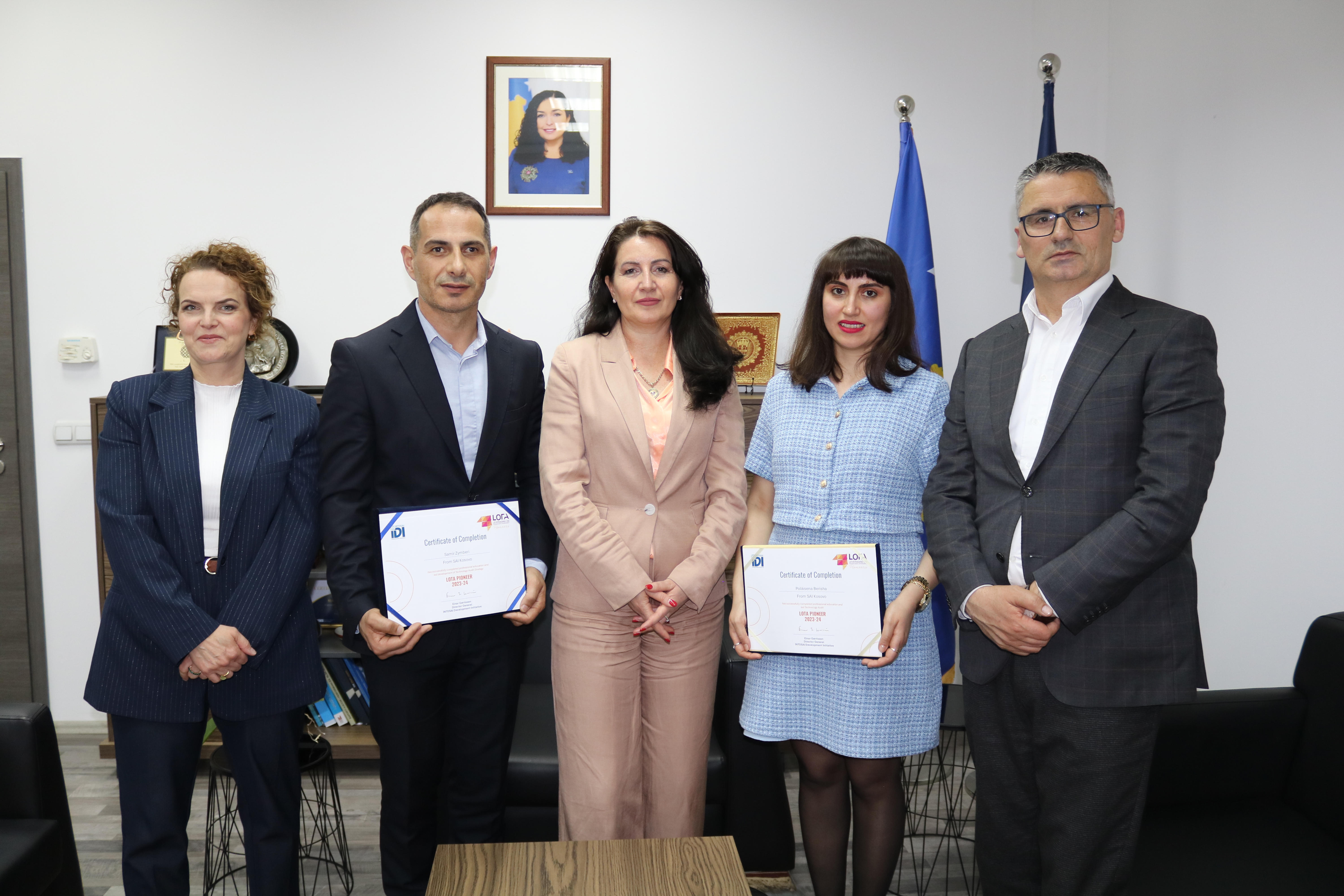 Auditorët e ZKA-së përfundojnë me sukses programin “LOTA Pioneers” 