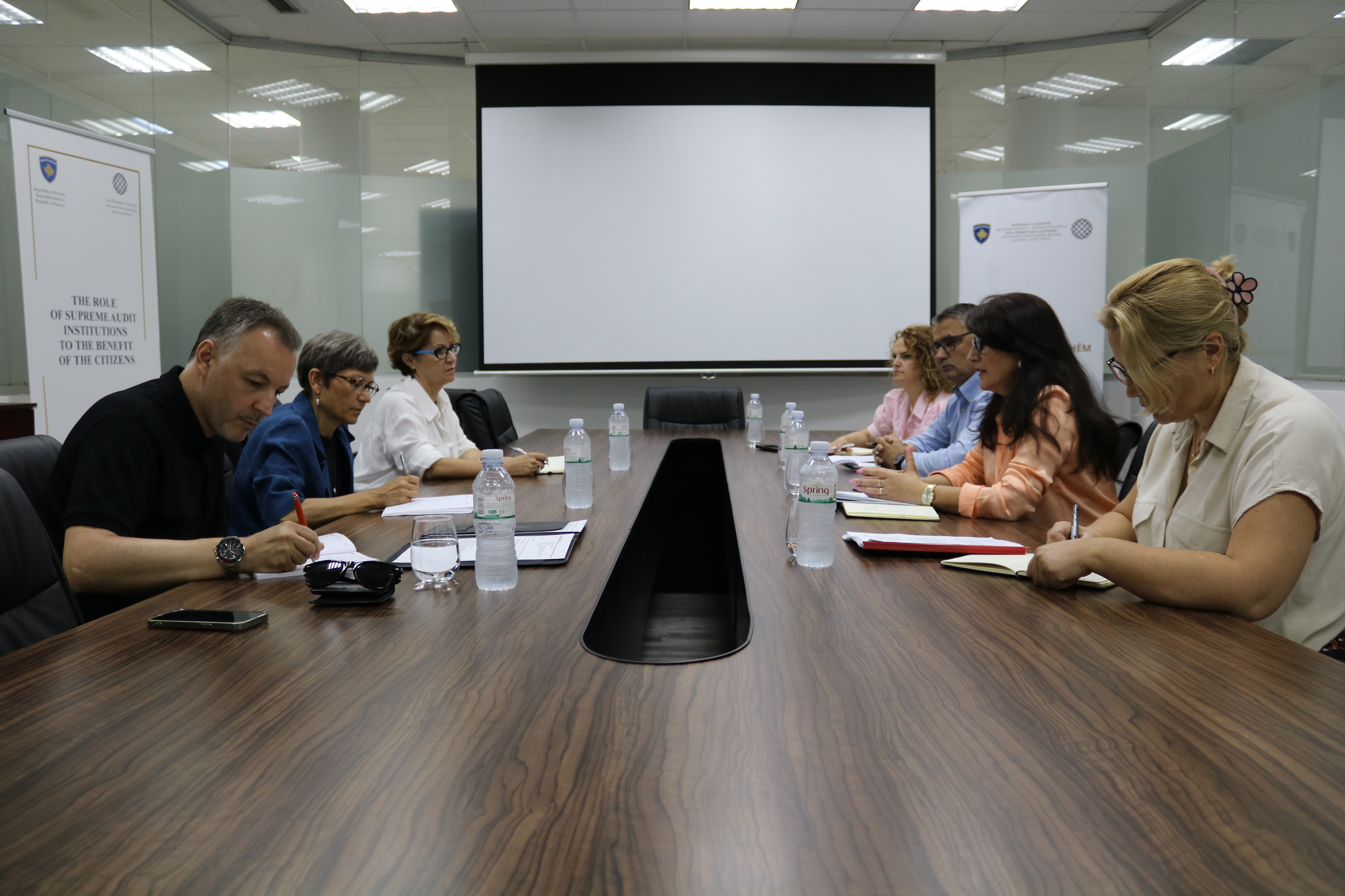 Auditorja e Përgjithshme priti në takim përfaqësuesit e Zyrës së BE-së në Kosovë