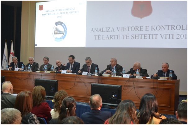 ZAP merr pjesë në Analizën Vjetore të Punës për vitin 2015 të Kontrollit të Lartë të Shtetit të Shqipërisë