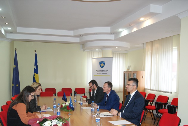 Nataliya Apostolova, Shefe e Zyrës së BE-së në Kosovë / Përfaqësuese e Posaçme e BE-së, vizitoi Zyrën Kombëtare të Auditimit të Republikës së Kosovës
