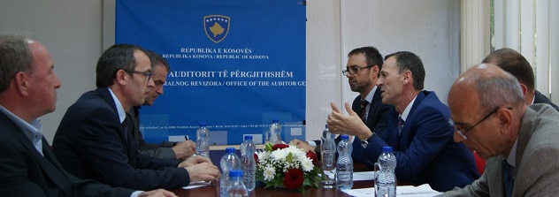 Auditori i Përgjithshëm Besnik Osmani u takua me Ministrin Hoti