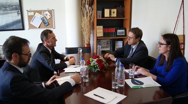 Samuel Žbogar Përfaqësues Special i BE-së / Udhëheqës i Zyrës së BE-së në Kosovë ka vizituar Zyrën e Auditorit të Përgjithshëm