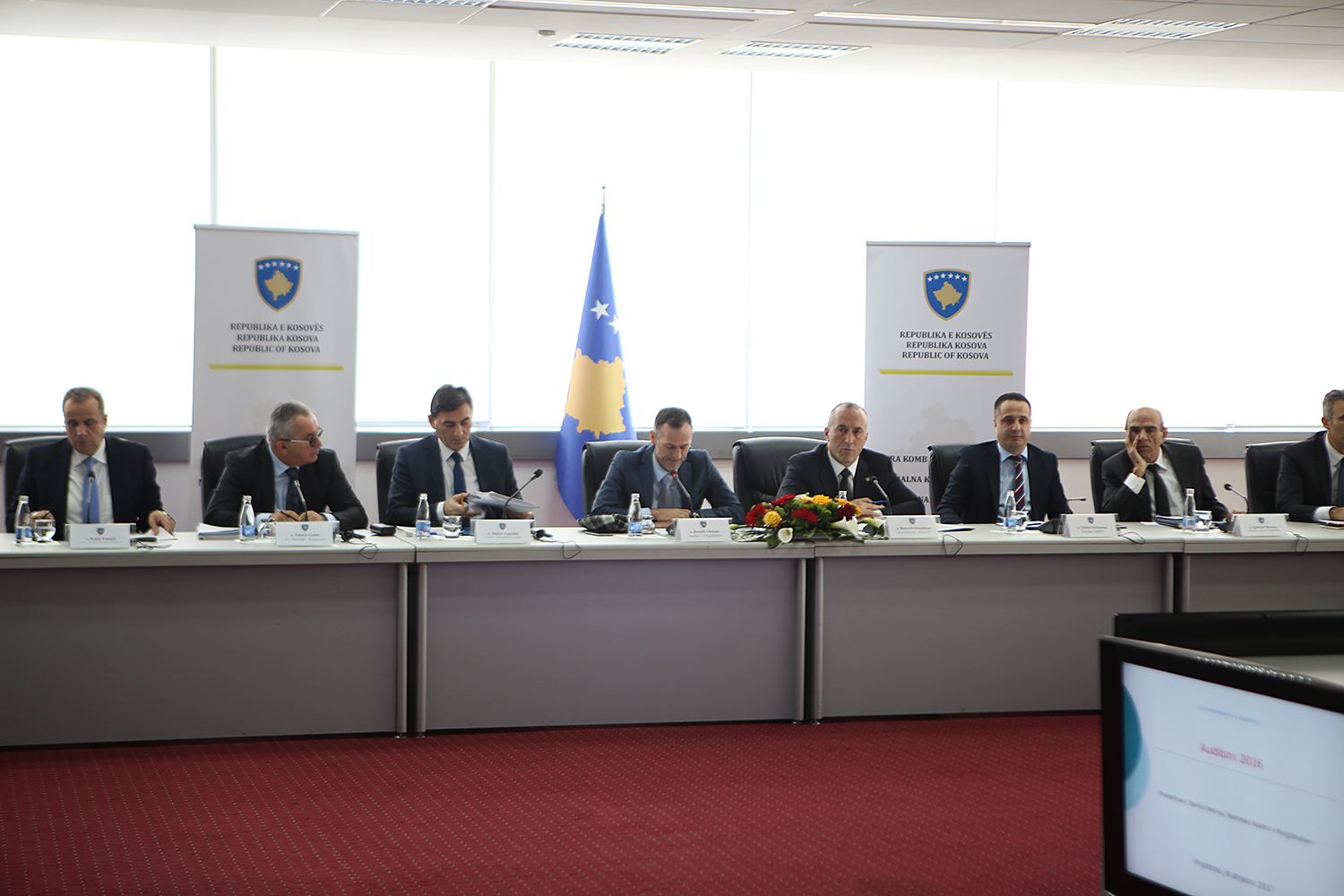 Prezantimi i çështjeve kryesore të auditimit për vitin 2016 dhe progresi në zbatimin e rekomandimeve të dhëna në raportet e auditimit