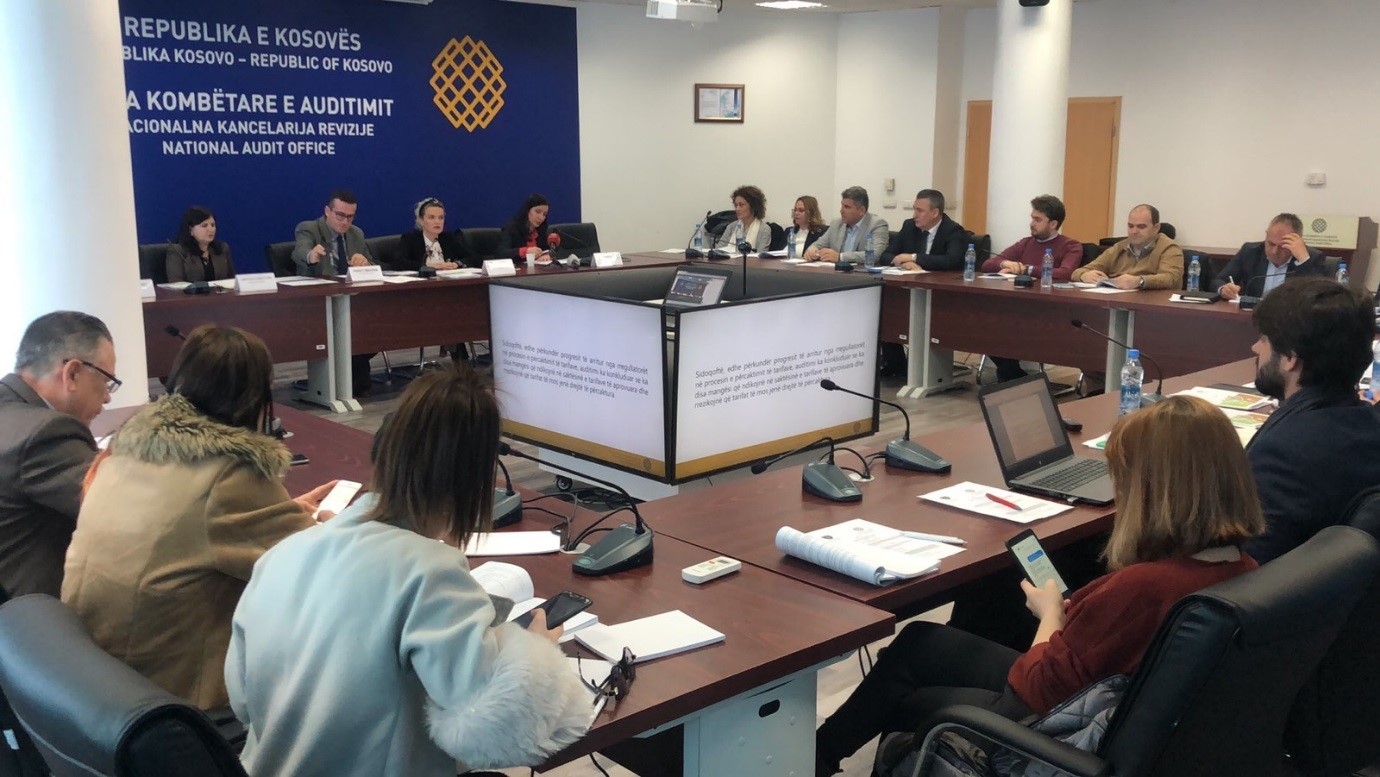 Zyra Kombëtare e Auditimit prezantoi raportin e performancës ‘Sistemi i Përcaktimit të Tarifave të Energjisë Elektrike, Termike dhe atyre të Ujësjellësit’