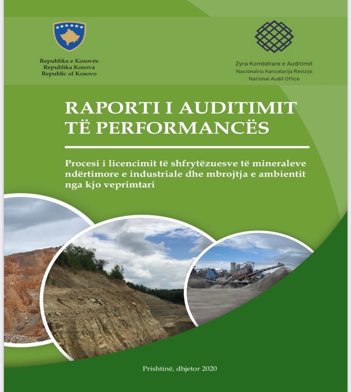 Proceset ekzistuese lidhur me licencimin e shfrytëzuesve të mineraleve ndërtimore e industriale nuk sigurojnë  mbrojtje të mjedisit