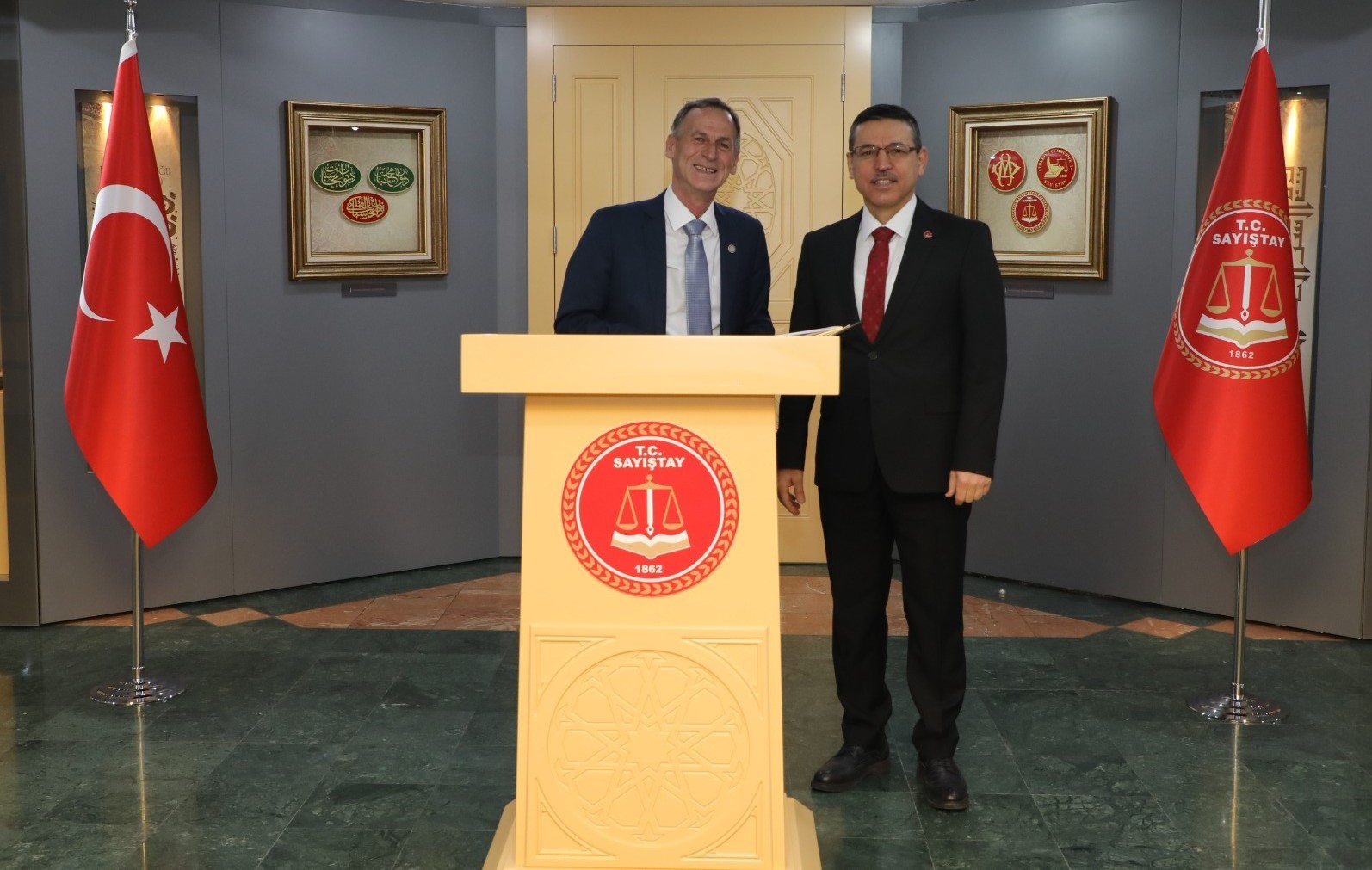 Auditori i Përgjithshëm viziton Turqinë, merr mbështetje nga Presidenti i EUROSAI-t për pjesëmarrje aktive në forumet evropiane të auditimit
