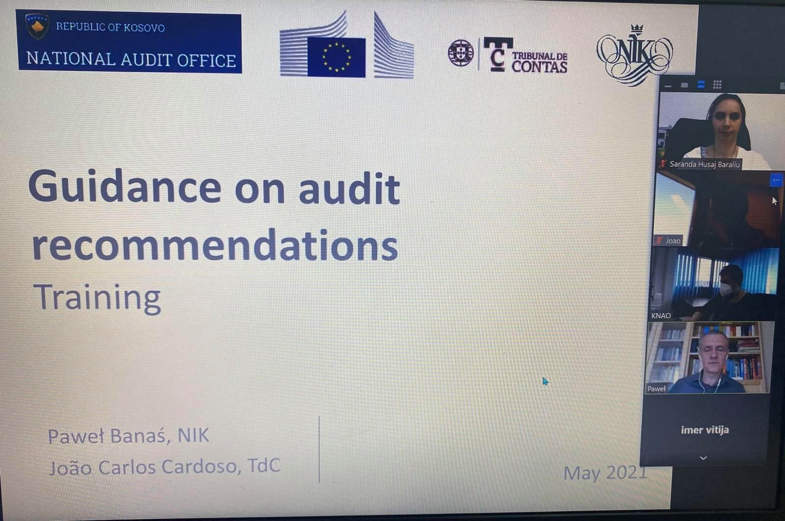 ZKA-ja mban trajnimin për Rekomandimet e auditimit