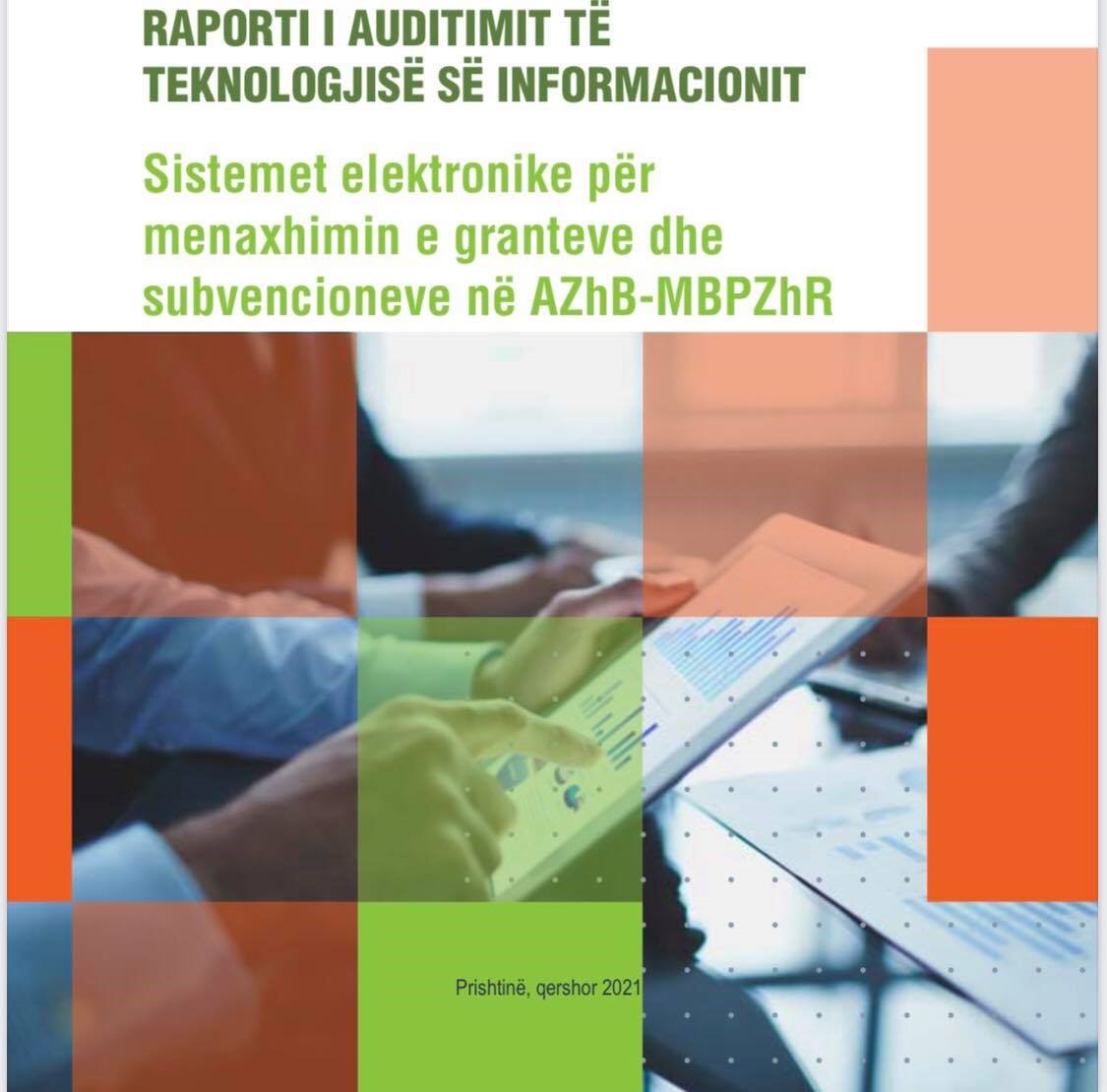 Auditori rekomandon rritjen e sigurisë dhe integritetit të sistemeve të informacionit në Agjencinë për Zhvillimin e Bujqësisë