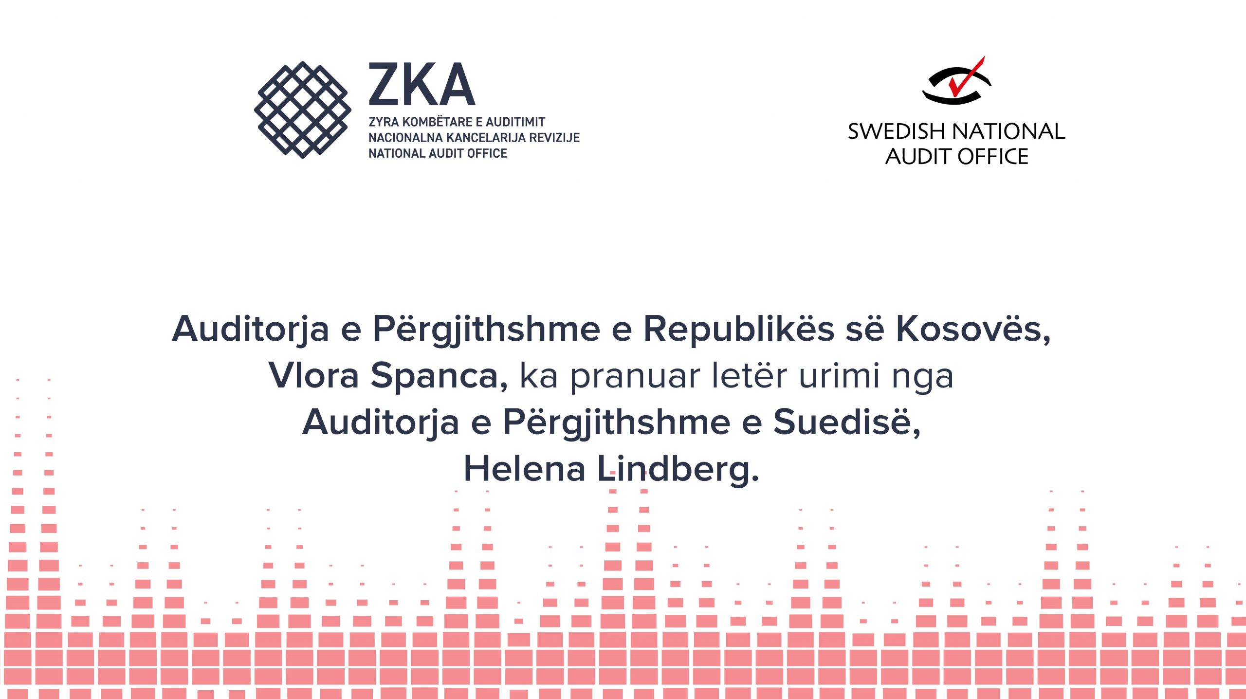 Auditorja e Përgjithshme e Suedisë uron homologen Vlora Spanca, zotohet për forcim të bashkëpunimit shumëvjeçar