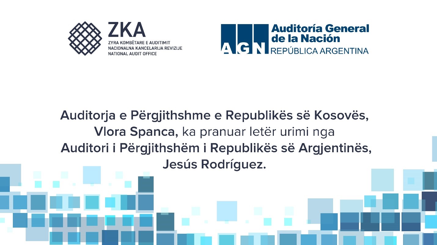 Auditori i Përgjithshëm i Argjentinës Jesús Rodríguez uron homologen e tij nga Kosova