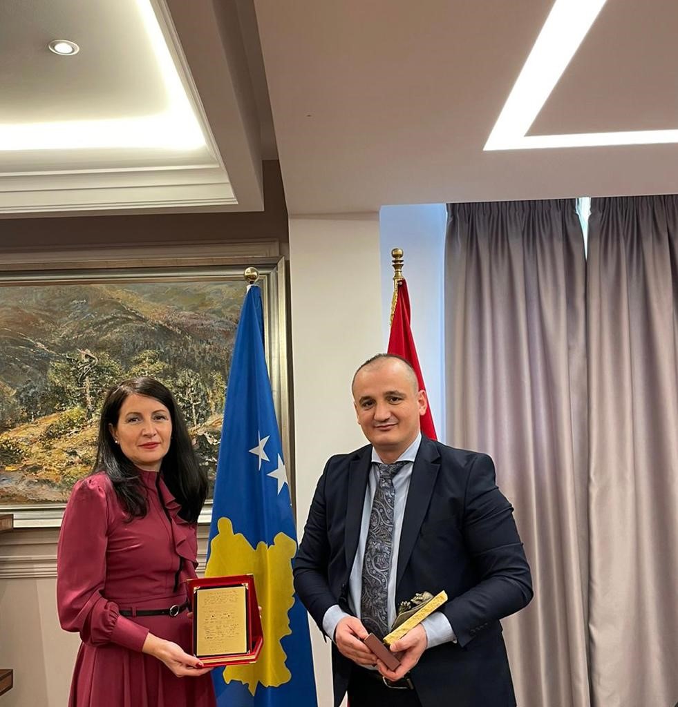 Auditorja e Përgjithshme Vlora Spanca zhvillon vizitë zyrtare në Kontrollin e Lartë të Shtetit të Republikës së Shqipërisë