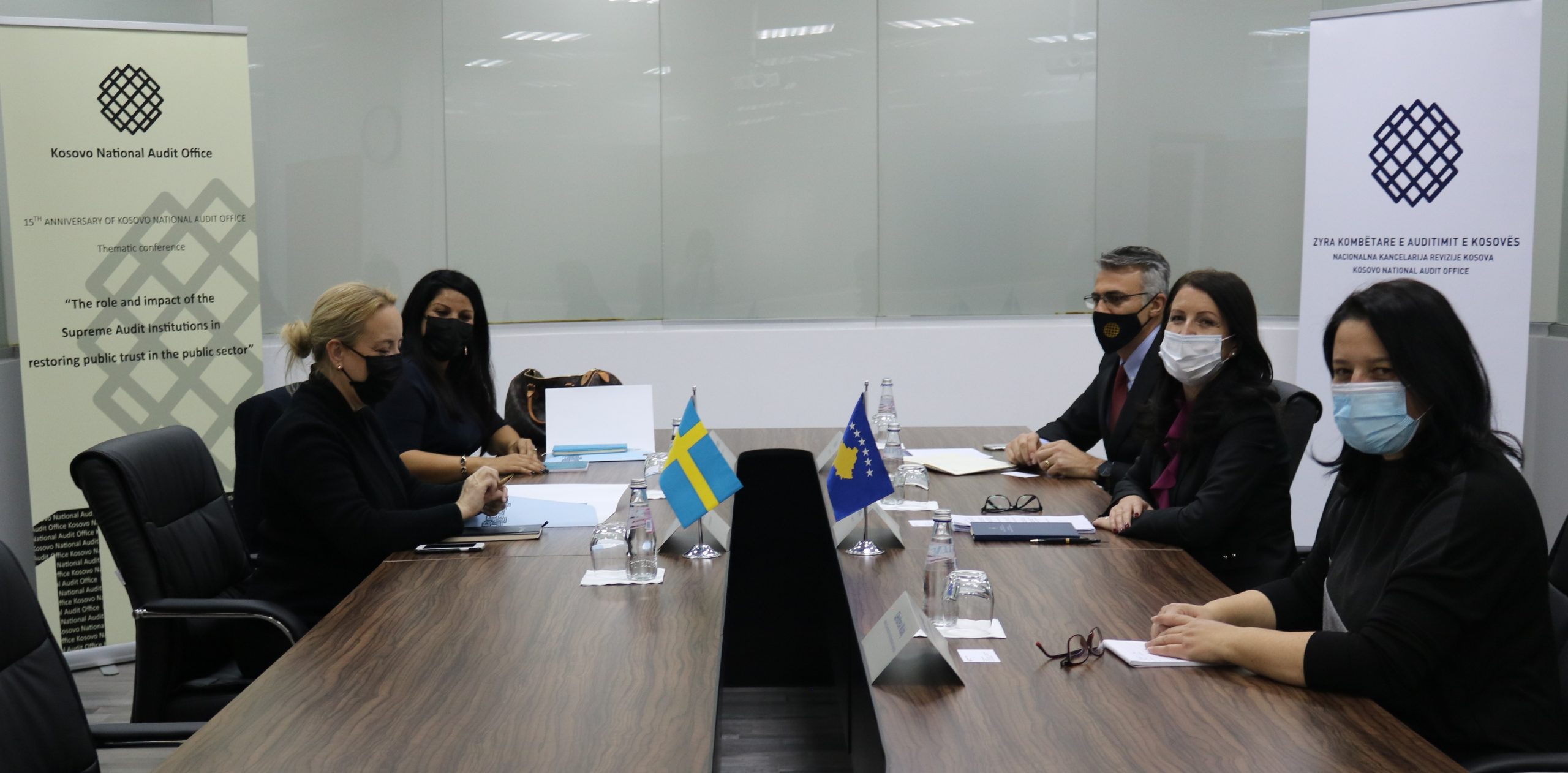 Auditorja e Përgjithshme priti në takim ambasadoren e Suedisë