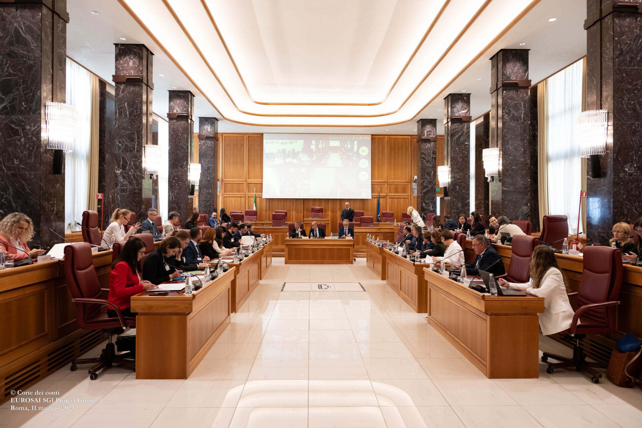 Auditorja e Përgjithshme po qëndron për vizitë zyrtare në Itali