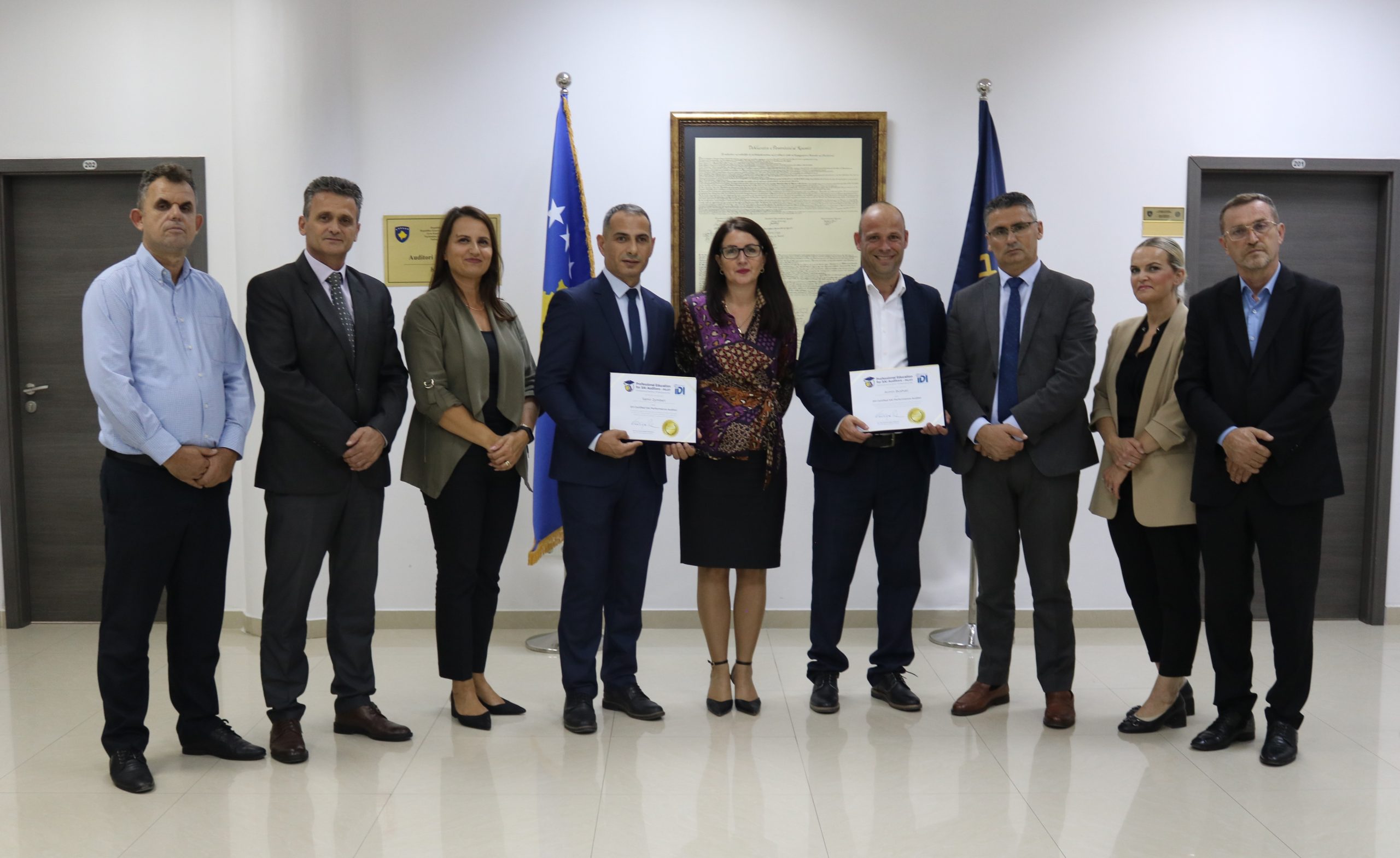 Auditorët nga ZKA certifikohen në programin “Edukimi Profesional për Auditorë (PESA-P)”